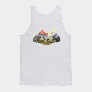 Jaguar in the Mountains by Sunset Tank Top